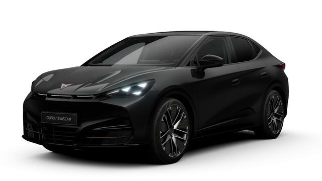 Cupra Tavascan 77kWh Elektromotor 340 1AT VZ Extreme | CUP-kuipstoelen vóór, Nappa leder Enceladus Grey | Digitaal instrumentenpaneel (Virtual Cockpit) | Draadloze Apple CarPlay(TM), Android Auto(TM)