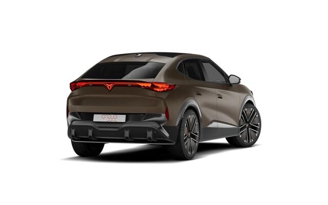Cupra Tavascan 77kWh Elektromotor 340 1AT VZ Extreme | CUP-kuipstoelen vóór, Nappa leder Enceladus Grey | Digitaal instrumentenpaneel (Virtual Cockpit) | Draadloze Apple CarPlay(TM), Android Auto(TM)