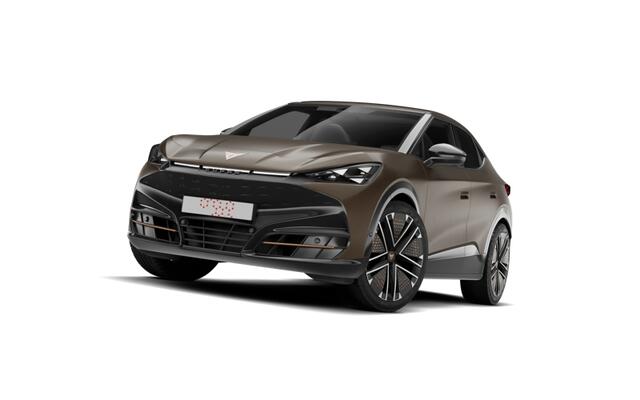 Cupra Tavascan 77kWh Elektromotor 340 1AT VZ Extreme | CUP-kuipstoelen vóór, Nappa leder Enceladus Grey | Digitaal instrumentenpaneel (Virtual Cockpit) | Draadloze Apple CarPlay(TM), Android Auto(TM)