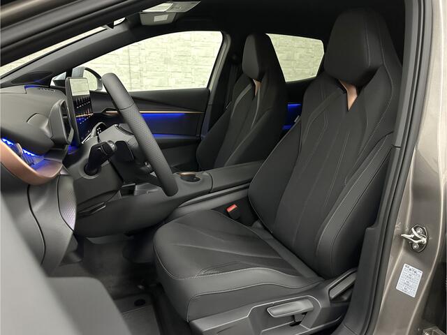 Cupra Tavascan 77 kWh | Nieuw! | Winter-Pack | Warmtepomp | Verlengde Fabrieksgarantie | 7x Op Voorraad | Adaptive Cruise Control | 3-Zone Clima | Verwarmde Voorruit | Keyless-Entry | Sfeerverlichting | Stoelverwarming | Carplay | Stuurverwarming | Getint Glas | 19 inch