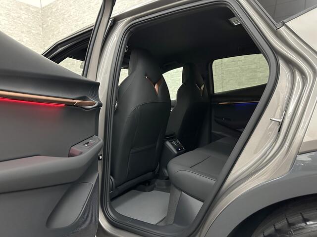 Cupra Tavascan 77 kWh | Nieuw! | Winter-Pack | Warmtepomp | Verlengde Fabrieksgarantie | 7x Op Voorraad | Adaptive Cruise Control | 3-Zone Clima | Verwarmde Voorruit | Keyless-Entry | Sfeerverlichting | Stoelverwarming | Carplay | Stuurverwarming | Getint Glas | 19 inch
