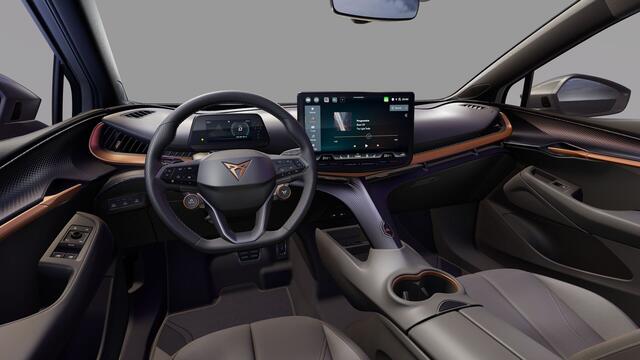 Cupra Tavascan 77kWh Elektromotor 286 1AT Essential | Achteruitrijcamera | Digitaal instrumentenpaneel (Virtual Cockpit) | Kinderzitbevestiging vóór en 2e zitrij (ISOFIX)