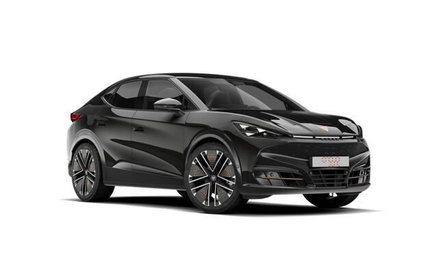 Cupra Tavascan 77kWh Elektromotor 340 1AT VZ Extreme | CUP-kuipstoelen vóór, Nappa leder Enceladus Grey | Digitaal instrumentenpaneel (Virtual Cockpit) | Draadloze Apple CarPlay(TM), Android Auto(TM)