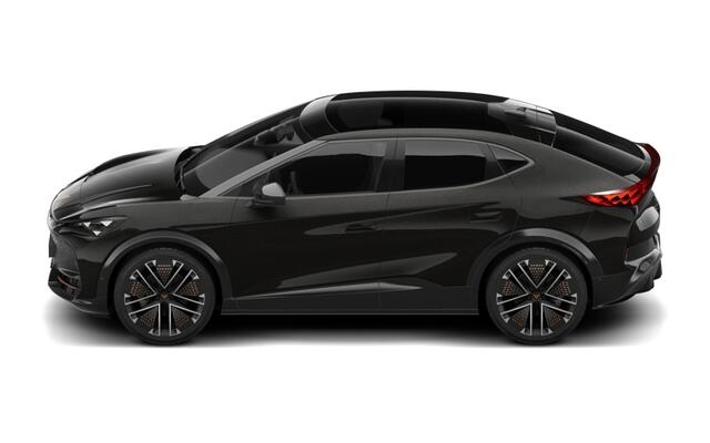 Cupra Tavascan 77kWh Elektromotor 340 1AT VZ Extreme | CUP-kuipstoelen vóór, Nappa leder Enceladus Grey | Digitaal instrumentenpaneel (Virtual Cockpit) | Draadloze Apple CarPlay(TM), Android Auto(TM)