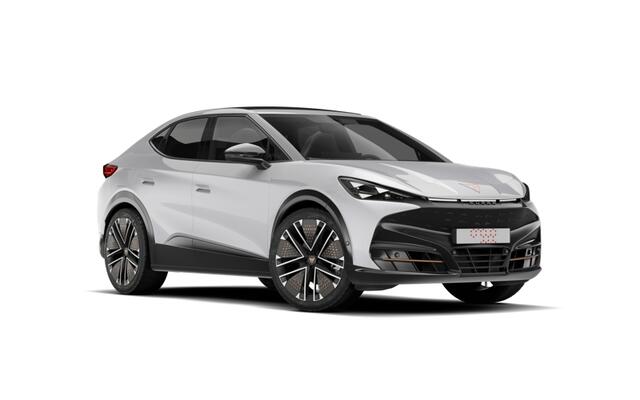 Cupra Tavascan 77kWh Elektromotor 340 1AT VZ Extreme | CUP-kuipstoelen vóór, Nappa leder Enceladus Grey | Digitaal instrumentenpaneel (Virtual Cockpit) | Head-up Display met 'Augmented Reality'