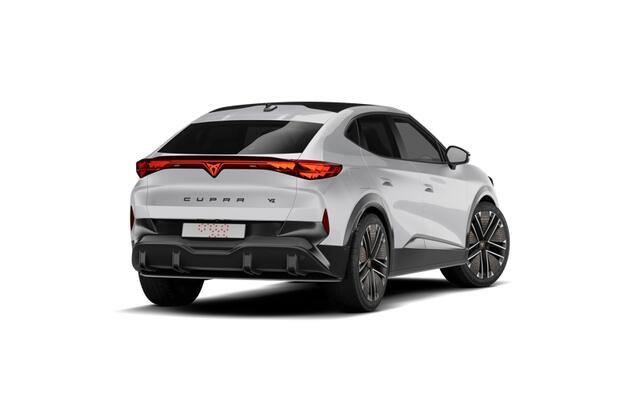 Cupra Tavascan 77kWh Elektromotor 340 1AT VZ Extreme | CUP-kuipstoelen vóór, Nappa leder Enceladus Grey | Digitaal instrumentenpaneel (Virtual Cockpit) | Head-up Display met 'Augmented Reality'