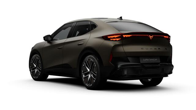 Cupra Tavascan 77kWh Elektromotor 340 1AT VZ Extreme | CUP-kuipstoelen vóór, Nappa leder Enceladus Grey | Digitaal instrumentenpaneel (Virtual Cockpit) | Draadloze Apple CarPlay(TM), Android Auto(TM)