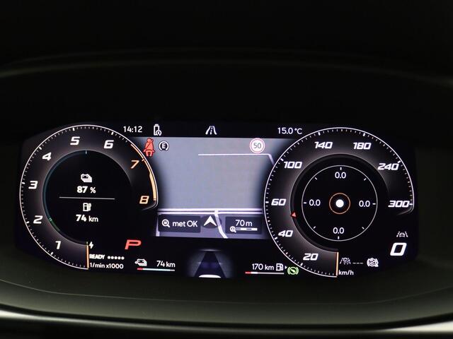 Cupra Terramar 1.5 TSI e-Hybrid VZ Performance 272PK DSG matrix led, trekhaak, Sennheiser audio, 360gr. camera, head-up display, alarm, schuif-kanteldak, winterpakket, adaptive cruise met travel assist, side assist, virtual pedal, keyless, 20" lichtmetaal