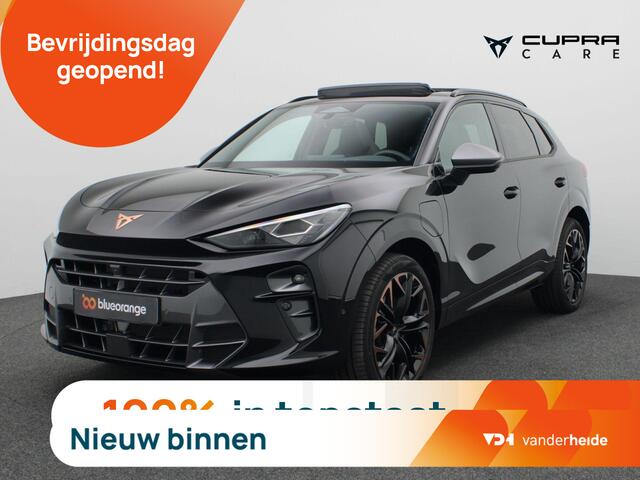 Cupra Terramar 1.5 TSI e-Hybrid VZ Performance 272PK DSG matrix led, trekhaak, Sennheiser audio, 360gr. camera, head-up display, alarm, schuif-kanteldak, winterpakket, adaptive cruise met travel assist, side assist, virtual pedal, keyless, 20" lichtmetaal