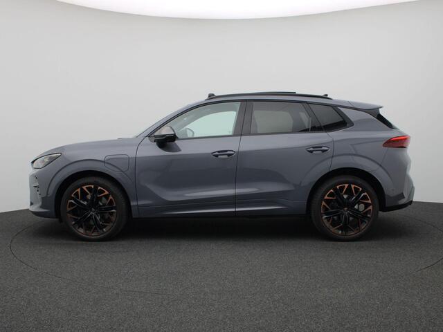 Cupra Terramar 1.5 TSI e-Hybrid VZ Performance 272PK DSG matrix led, Leder, trekhaak, Sennheiser audio, 360gr. camera, head-up display, alarm, schuif-kanteldak, winterpakket, adaptive cruise met travel assist, side assist, virtual pedal, keyless, 20" lichtmetaal