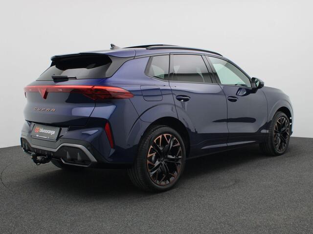 Cupra Terramar 1.5 TSI e-Hybrid VZ Performance 272PK DSG matrix led, Leder, trekhaak, Sennheiser audio, 360gr. camera, head-up display, alarm, schuif-kanteldak, winterpakket, adaptive cruise met travel assist, side assist, virtual pedal, keyless, 20" lichtmetaal