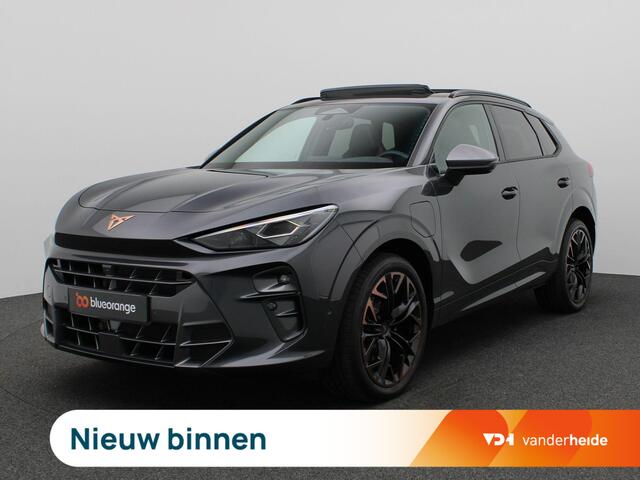 Cupra Terramar 1.5 TSI e-Hybrid VZ Performance 272PK DSG matrix led, Leder, trekhaak, Sennheiser audio, 360gr. camera, head-up display, alarm, schuif-kanteldak, winterpakket, adaptive cruise met travel assist, side assist, virtual pedal, keyless, 20" lichtmetaal