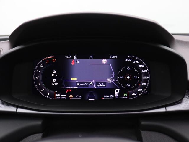 Cupra Terramar 1.5 TSI e-Hybrid VZ Performance 272PK DSG matrix led, Leder, trekhaak, Sennheiser audio, 360gr. camera, head-up display, alarm, elektrisch glazen panorama-dak, winterpakket, adaptive cruise met travel assist, side assist, virtual pedal, keyless, 20" licht