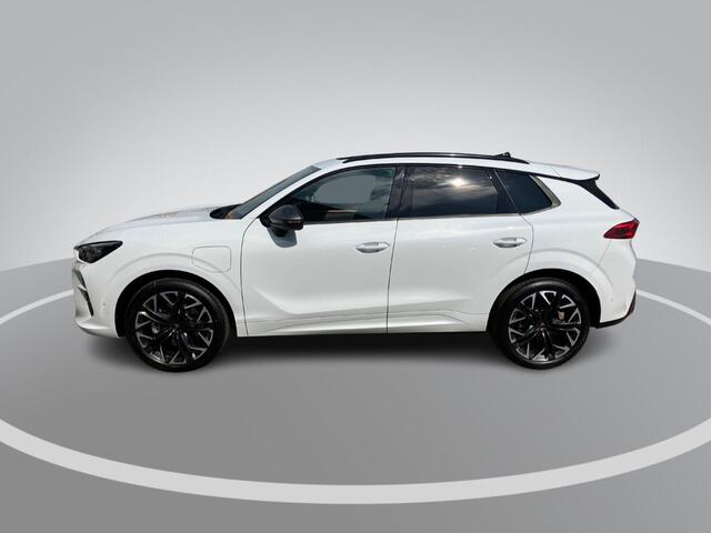 Cupra Terramar 1.5TSIe-Hybrid 150kW/204PK · Panoramadak · Trekhaak · Leder/Alcantara kuipstoelen · SENNHEISER Audio · Garantie t/m 05-10-2030 of 100000km.