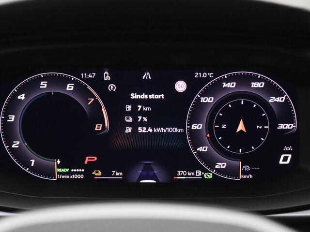 Cupra Terramar 1.5 TSI e-Hybrid VZ Performance 272PK DSG Panoramadak, Matrix LED koplampen, Trekhaak, Sennheiser audio, Adaptive Cruise met Travel Assist, Side Assist, Keyless, Stuur-stoelverwarming, Alarm, 20' LM Velgen, 360gr. Camera