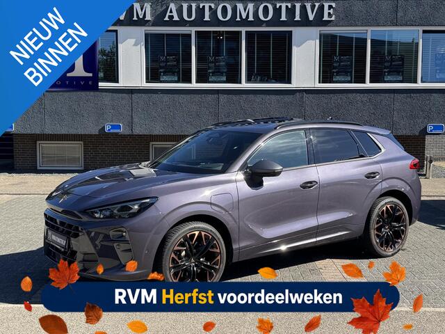 Cupra Terrarmar 1.5 e-HYBRID 200kW VZ DSG VAN: € 48.900,- VOOR: 45.877,- UW HERFSTVOORDEEL: 3.023,- 272 PK! | PLUG-IN-HYBRIDE | KEY LESS ENTRY | PANORAMADAK | 360° CAMERA | EL. STOELEN MET GEHEUGEN| RIJKLAARPRIJS INCL. 12 MND BOVAG GARANTIE