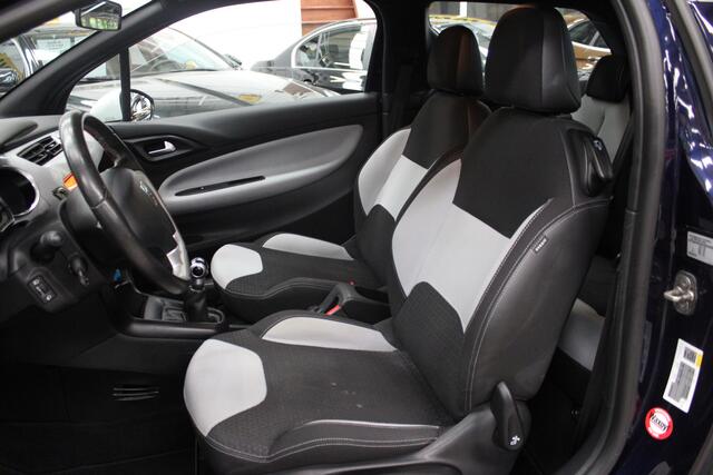 DS DS 3 1.2 PureTech Chic Dealer onderhouden, Airco, Cruise control, Isofix