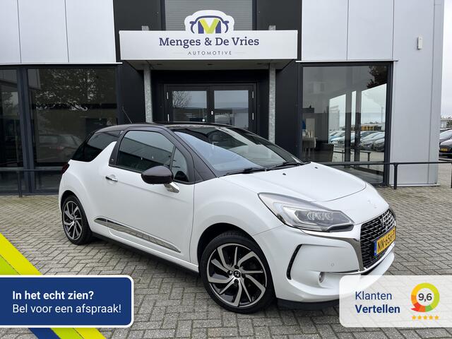 DS DS 3 1.2 PureTech Givenchy Le MakeUp Mat metallic | Airco ECC | Leer | Camera | LED | Cruise Control | Navigatie | Stoelverwarming | HiFiSystem | Isofix | NAP |