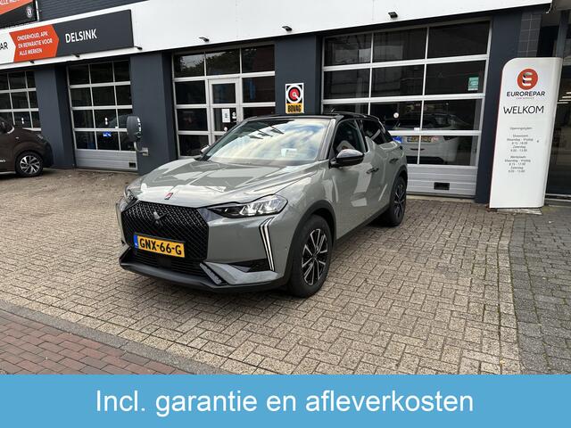 DS DS 3 Automaat 1.2 Mild-Hybrid 136pk Performance Line Camera/Cruise/Apple Carplay, Android auto/Two-tone/Navi Eurorepar
