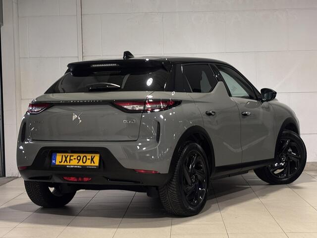 DS DS 3 e-Tense Opéra+ EV 54kWh 156pk | NAPPA LEDER | STOELMASSAGE | 360° CAMERA | HEAD-UP | KEYLESS ENTRY | ADAPTIVE CRUISE | STOELVERW. | DODEHOEKBEW. | NAVI |
