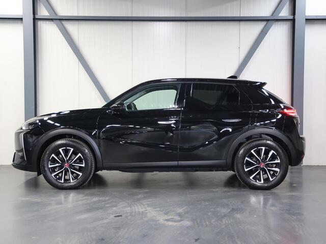 DS DS 3 E-Tense Performance Line 54 kWh 156PK | 1ste eigenaar | AUTOMAAT | AppleCarPlay/AndroidAuto | Navigatie | Climate Control | Adaptief Cruise Control | 360'Camera | Alcantara | Keyless | Head-Up Display | Privacy Glass | Isofix | Warmtepomp |