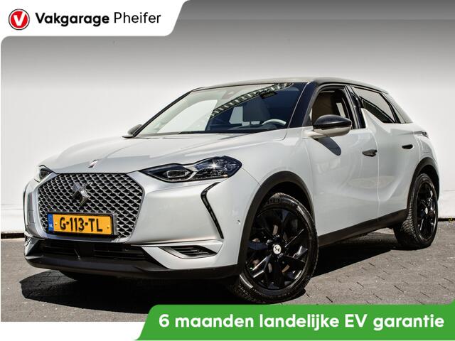 DS DS 3 CROSSBACK E-Tense La Premiere 50 kWh Head up/ Stoelverwarming/ Carplay/ Navigatie/ Full led/ Leer/ Blindspot/ Camera
