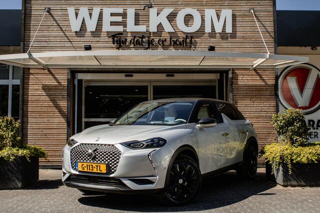 DS DS 3 CROSSBACK E-Tense La Premiere 50 kWh Head up/ Stoelverwarming/ Carplay/ Navigatie/ Full led/ Leer/ Blindspot/ Camera