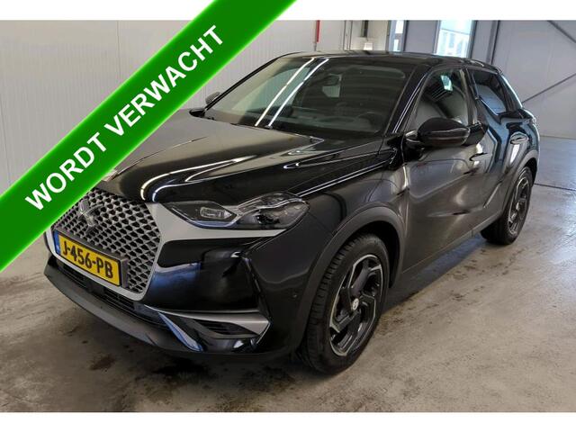 DS DS 3 CROSSBACK E-Tense Grand Chic 50 kWh 100% EV. / Leder +Stoelverwarming / Navigatie / Pdc+Camera / Safety Pack /