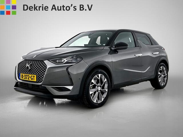 DS DS 3 CROSSBACK E-Tense Executive 50 kWh / 100% Elektrisch / 100% Stijlvol / Cruise ctr. / Lm velg. / Airco-ecc./ Navigatie / DAB / Privacy Glass / Achteruitrijcamera met 180° Vision + parkeersensoren vóór en achter / Apk 05-2027