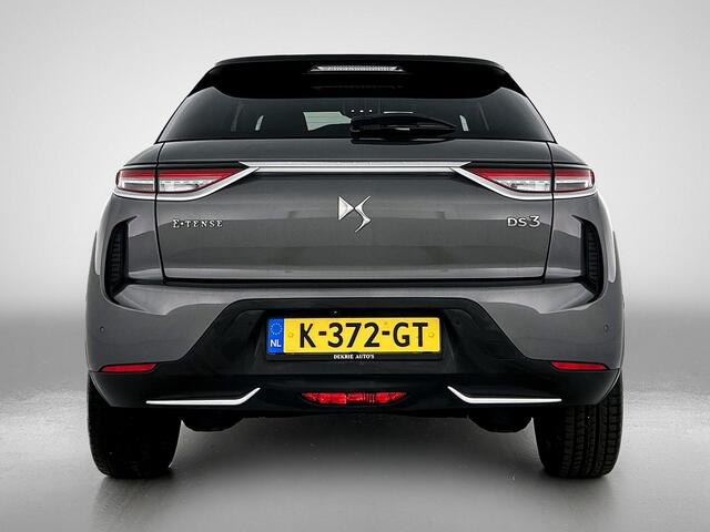 DS DS 3 CROSSBACK E-Tense Executive 50 kWh / 100% Elektrisch / 100% Stijlvol / Cruise ctr. / Lm velg. / Airco-ecc./ Navigatie / DAB / Privacy Glass / Achteruitrijcamera met 180° Vision + parkeersensoren vóór en achter / Apk 05-2027
