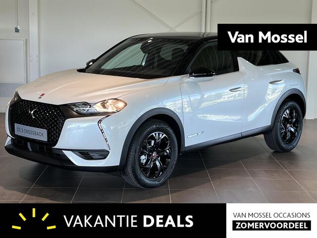 DS DS 3 CROSSBACK Performance Line | 17? Velgen | Keyless Entry | Navigatie | Camera achter | Sensoren voor- en achter | Cruise Control | Apple Carplay & Android Auto