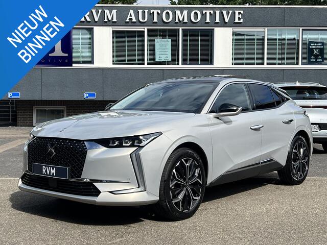 DS DS 4 1.2 PureTech Opéra 130PK PANO | STOEL VERWARMING + VERKOELING| 360 CAMERA | ELEK. ACHTERKLEP | FULL OPTION | RIJKLAAR GELEVERD MET FABRIEKSGARANTIE TOT 2-2026!