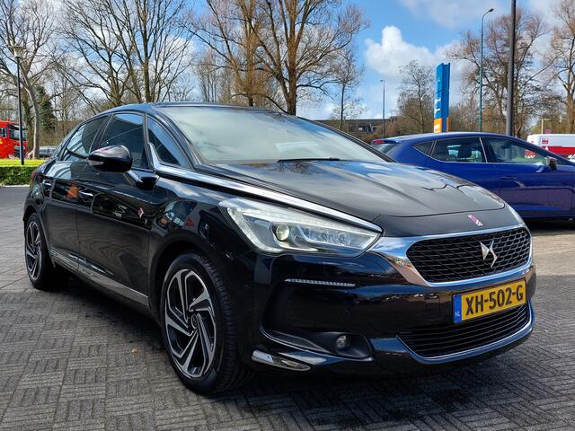 DS DS 5 1.6 THP 165pk Automaat Performance Line | Navi | Apple Carplay+Android Auto | Leder+Elek.Stoel.Verstel+Stoelverwarming | Panoramadak | Led Koplampen | Pdc V+A+Camera | Dodehoek+Licht+Regensen