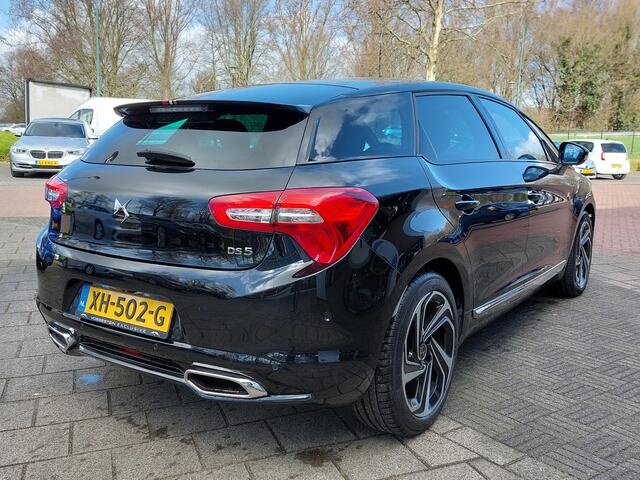 DS DS 5 1.6 THP 165pk Automaat Performance Line | Navi | Apple Carplay+Android Auto | Leder+Elek.Stoel.Verstel+Stoelverwarming | Panoramadak | Led Koplampen | Pdc V+A+Camera | Dodehoek+Licht+Regensen