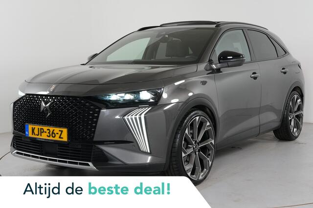 DS DS 7 E-Tense 360pk PHEV 4x4 Opéra | Trekhaak | Pano | Nachtzicht | Massage | Focal | 360° Cam | Nappa |