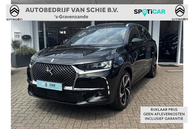 DS DS 7 Crossback PT 225 Grand Chic Automaat-8 Panoramadak | 20" | Leer | Elektr a klep | Nachtzicht