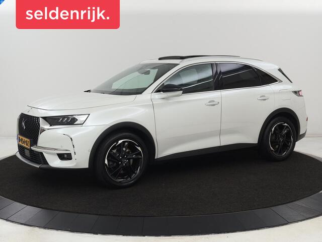 DS DS 7 Crossback E-Tense Rivoli | Panoramadak | Trekhaak | Leder | Stoelverwarming | Nachtzicht | Adaptive cruise | 360 Camera | Carplay | Sfeerverlichting | Navigatie | Keyless | 19'' | Memory
