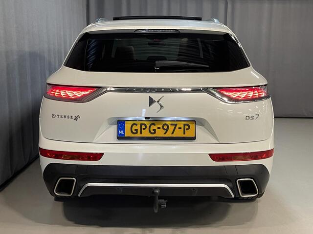 DS DS 7 Crossback E-Tense 4x4 Grand Chic 20"/Trekhaak/Panoramadak/Leder/Night VISION/Stoelverwarming/Stoelventilatie/Voorruitverwarming/LED Vision/HiFi FOCAL/Adaptieve cruise