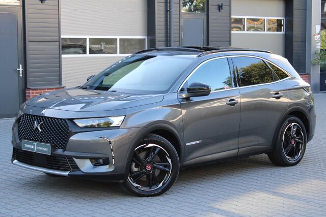 DS DS 7 Crossback E-Tense 4x4 Performance Line 300 pk - Panoramadak - Stoel met geheugen - klokje Volle Auto - Leder Alcantara - 19 Inch - Focal Electra geluidssysteem