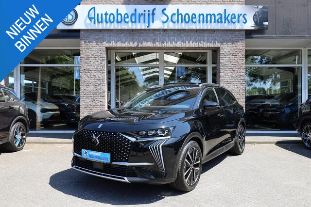 DS DS 7 Crossback E-Tense 4x4 Opera PANO LEER+MEMORY RUIT+STOELVERWARMING 360-CAMERA ZWARTE-HEMEL 19"LMV STUURFLIPPERS ENZ!