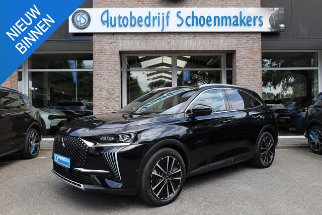 DS DS 7 Crossback E-Tense 4x4 Opera PANO LEER+MEMORY RUIT+STOELVERWARMING 360-CAMERA ZWARTE-HEMEL 19"LMV STUURFLIPPERS ENZ!