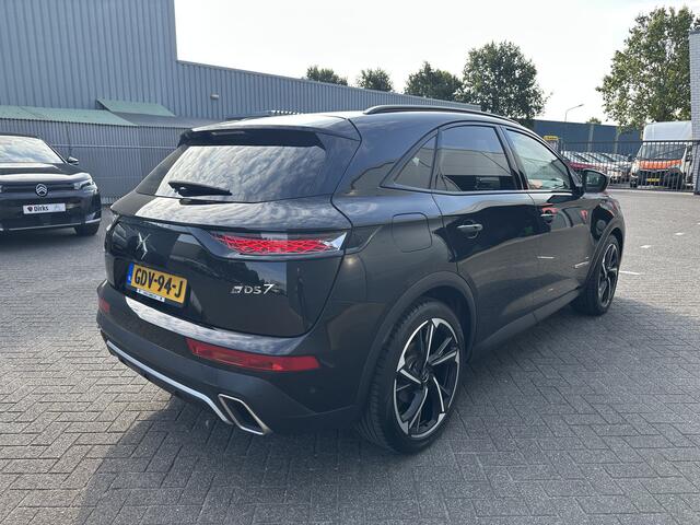 DS DS 7 Crossback Crossback 300pk E-Tense 4x4 Louvre (Elektrisch Schuifdak - Leder incl verwarming/koeling/massage/geheugen - NightVision - Focal Electra - 360gr Camera - 20"- Elektrische Klep - LED)