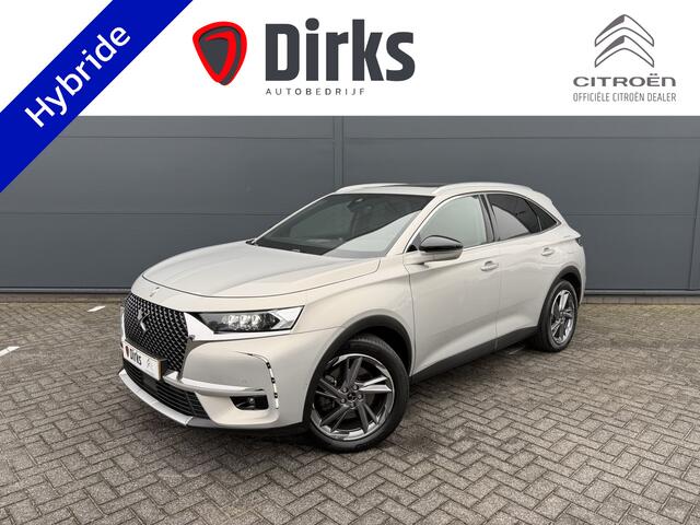 DS DS 7 Crossback 300pk E-Tense 4x4 Opera (Elektrisch Schuifdak - Leder incl verwarming/koeling/massage/geheugen - NightVision - Focal Electra - Elektrische Klep - 360gr Camera - Adaptieve Cruise Controle)