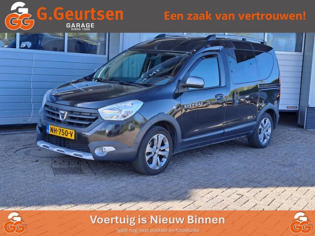 Dacia DOKKER 1.2 TCe S&S Stepway, 5-Persoons Trekhaak, Cruise, Airco,
