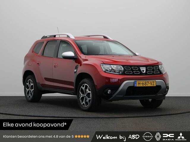 Dacia DUSTER TCe 100pk Bi-Fuel Prestige | Achteruitrijcamera | Navigatie | Trekhaak | lichtmetalen velgen 17" | 1300kg Trekgewicht