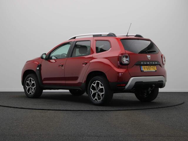 Dacia DUSTER TCe 100pk Bi-Fuel Prestige | Achteruitrijcamera | Navigatie | Trekhaak | lichtmetalen velgen 17" | 1300kg Trekgewicht