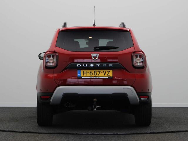 Dacia DUSTER TCe 100pk Bi-Fuel Prestige | Achteruitrijcamera | Navigatie | Trekhaak | lichtmetalen velgen 17" | 1300kg Trekgewicht