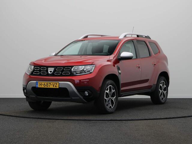 Dacia DUSTER TCe 100pk Bi-Fuel Prestige | Achteruitrijcamera | Navigatie | Trekhaak | lichtmetalen velgen 17" | 1300kg Trekgewicht
