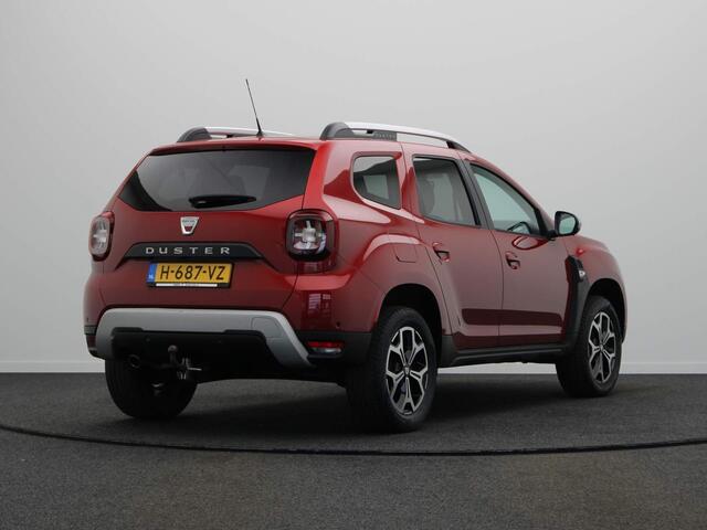 Dacia DUSTER TCe 100pk Bi-Fuel Prestige | Achteruitrijcamera | Navigatie | Trekhaak | lichtmetalen velgen 17" | 1300kg Trekgewicht