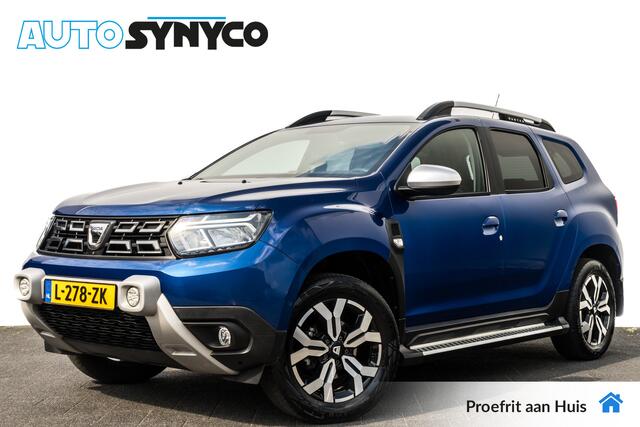 Dacia DUSTER 1.0 TCe Bi-Fuel Prestige | Trekhaak | 17 inch LMV | Camera | Keyless | Treeplanken | 1e Eigenaar